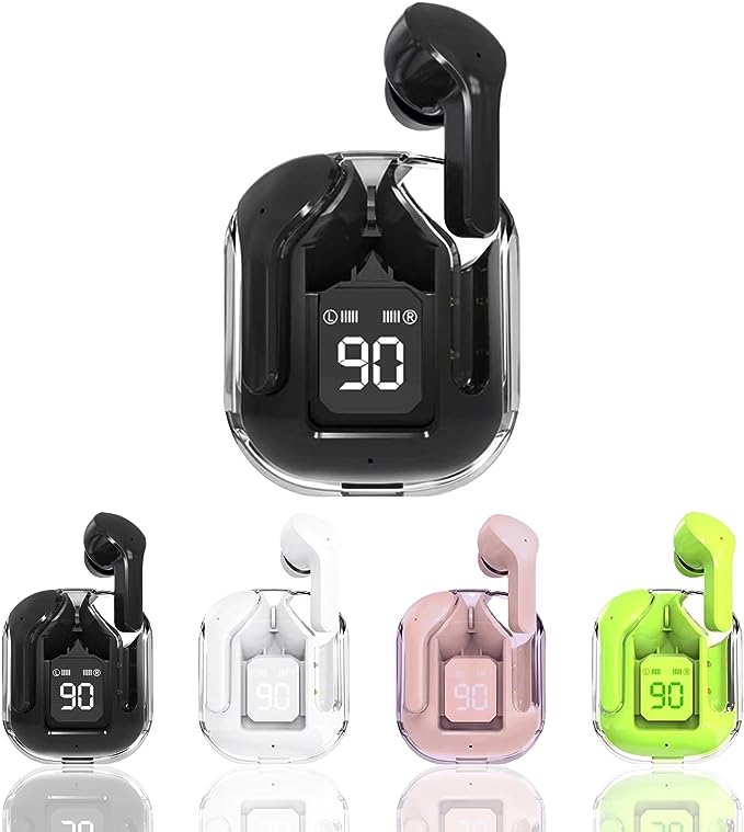 AIR31 Crystal Display Wireless Earphones